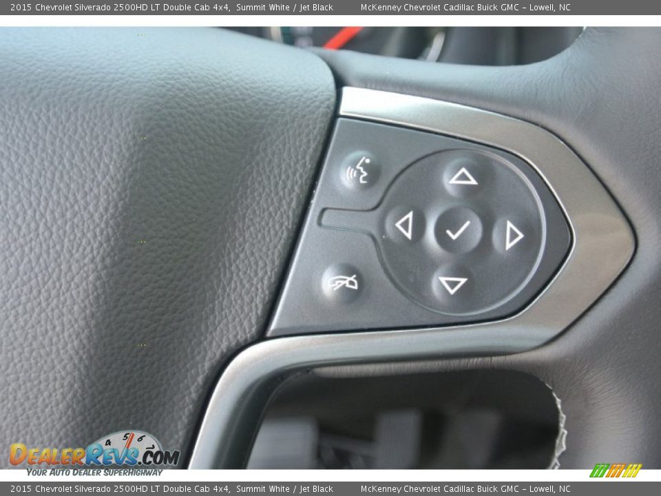 2015 Chevrolet Silverado 2500HD LT Double Cab 4x4 Summit White / Jet Black Photo #13