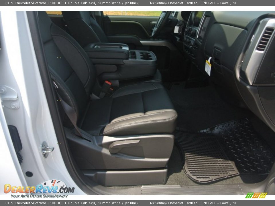 2015 Chevrolet Silverado 2500HD LT Double Cab 4x4 Summit White / Jet Black Photo #17