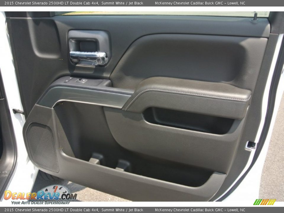 2015 Chevrolet Silverado 2500HD LT Double Cab 4x4 Summit White / Jet Black Photo #18