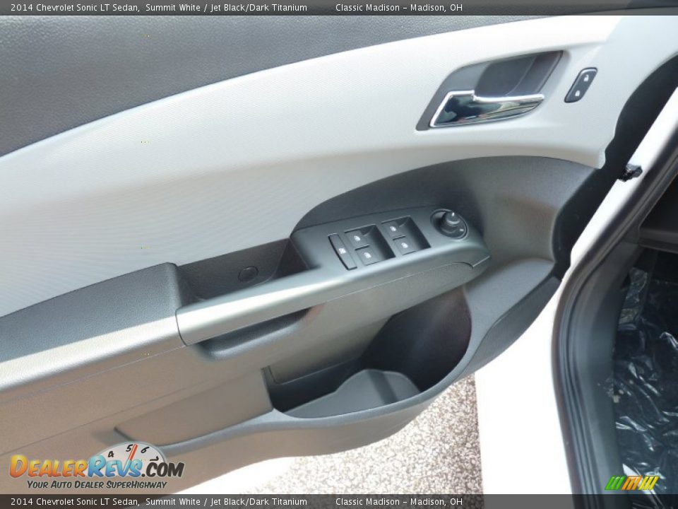 2014 Chevrolet Sonic LT Sedan Summit White / Jet Black/Dark Titanium Photo #3