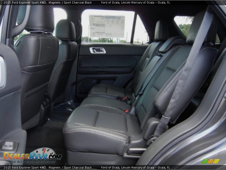 2015 Ford Explorer Sport 4WD Magnetic / Sport Charcoal Black Photo #7