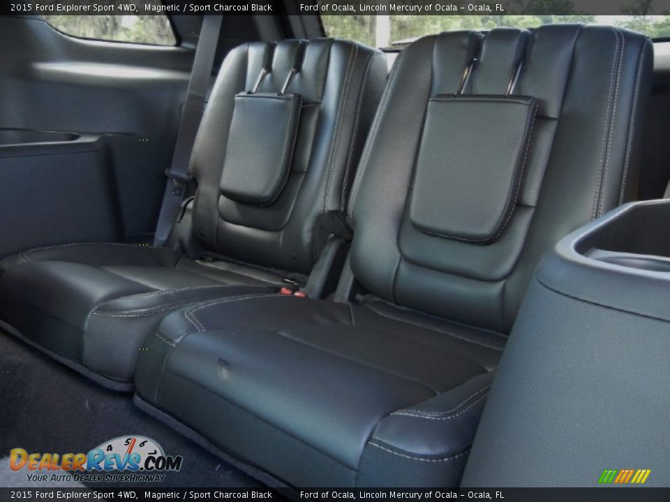 2015 Ford Explorer Sport 4WD Magnetic / Sport Charcoal Black Photo #8