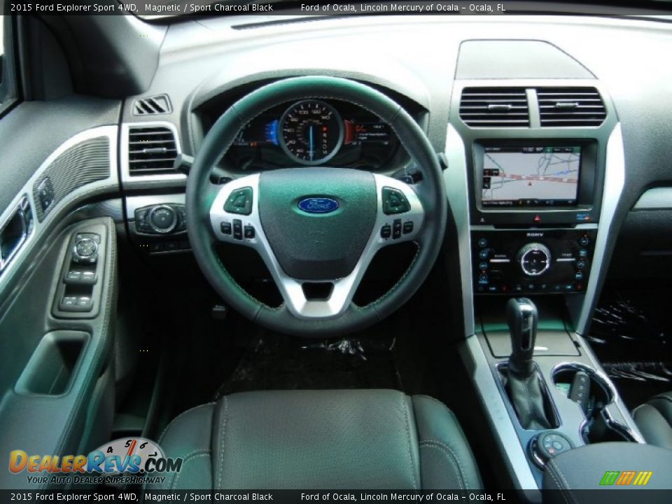 Dashboard of 2015 Ford Explorer Sport 4WD Photo #9