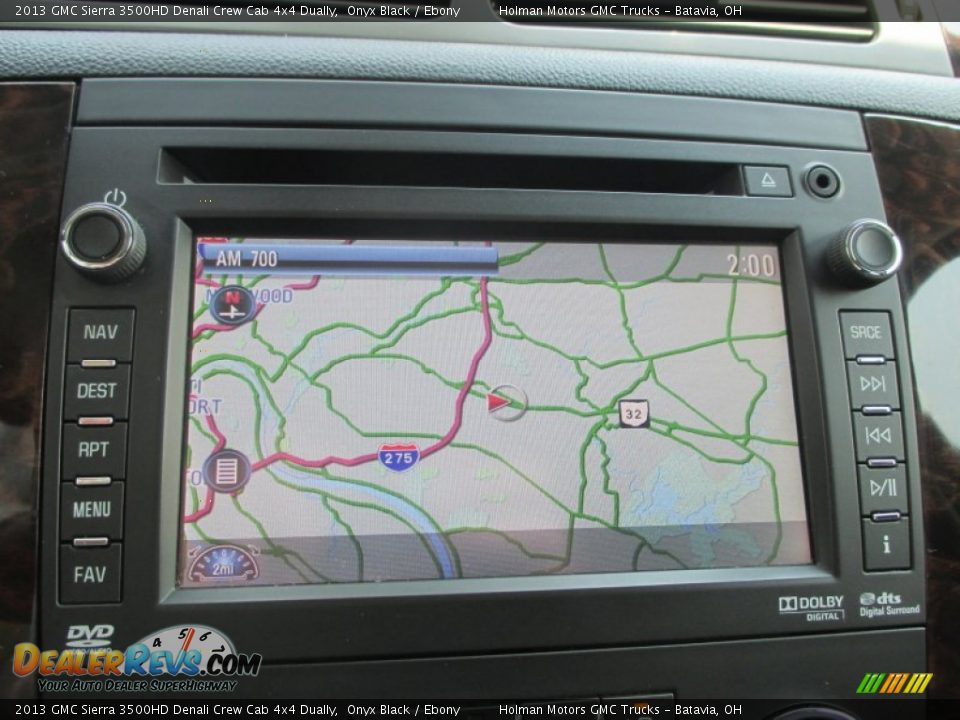 2013 GMC Sierra 3500HD Denali Crew Cab 4x4 Dually Onyx Black / Ebony Photo #10