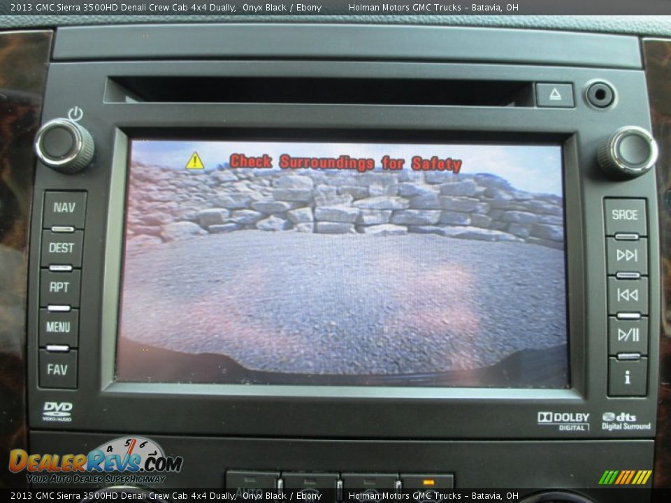 2013 GMC Sierra 3500HD Denali Crew Cab 4x4 Dually Onyx Black / Ebony Photo #12