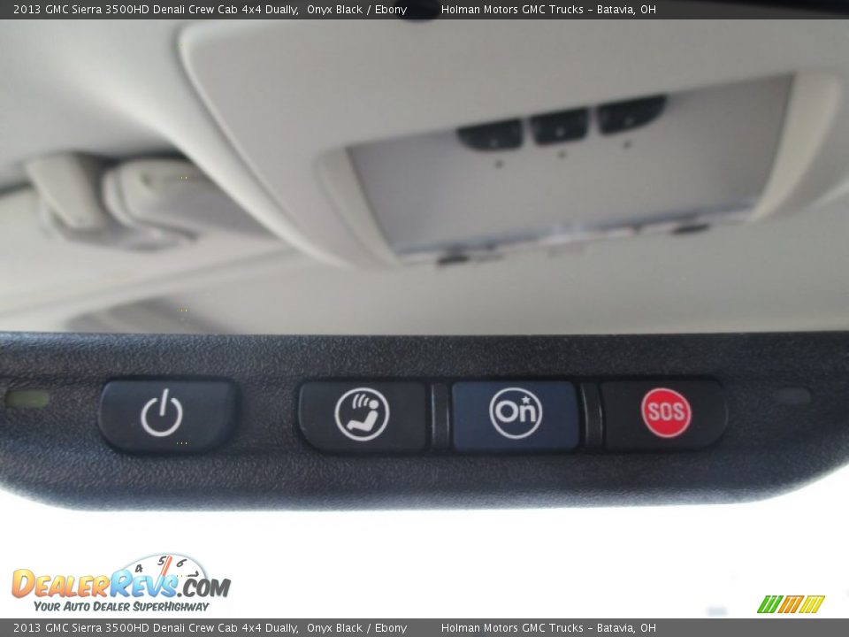 2013 GMC Sierra 3500HD Denali Crew Cab 4x4 Dually Onyx Black / Ebony Photo #22