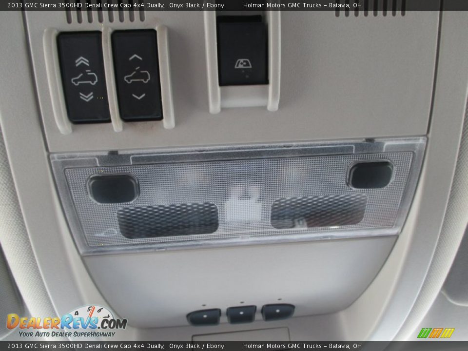 2013 GMC Sierra 3500HD Denali Crew Cab 4x4 Dually Onyx Black / Ebony Photo #23