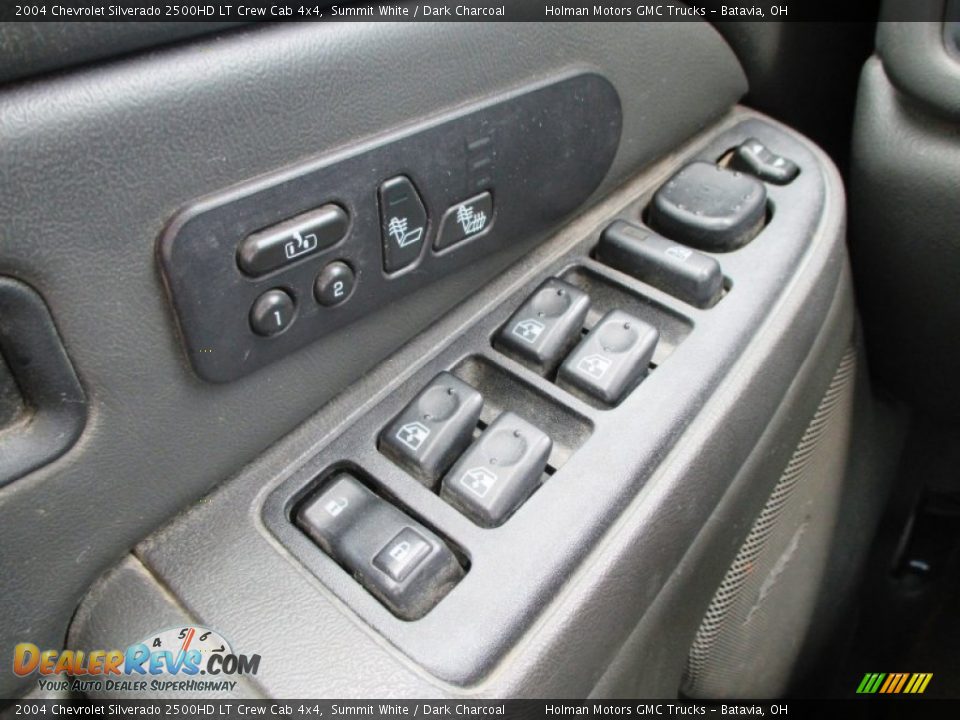 2004 Chevrolet Silverado 2500HD LT Crew Cab 4x4 Summit White / Dark Charcoal Photo #13