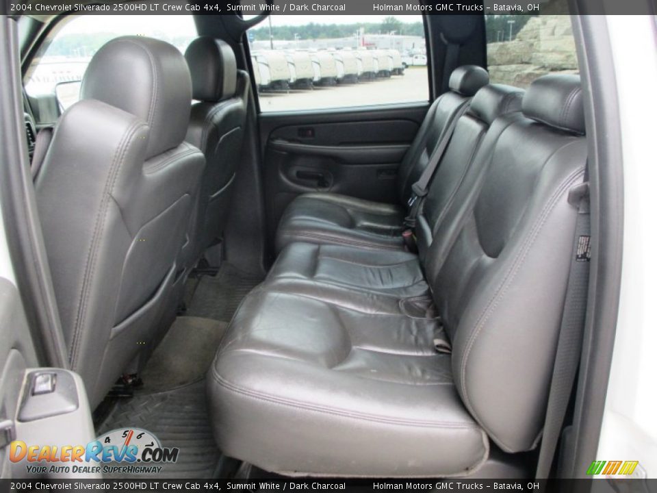 2004 Chevrolet Silverado 2500HD LT Crew Cab 4x4 Summit White / Dark Charcoal Photo #19