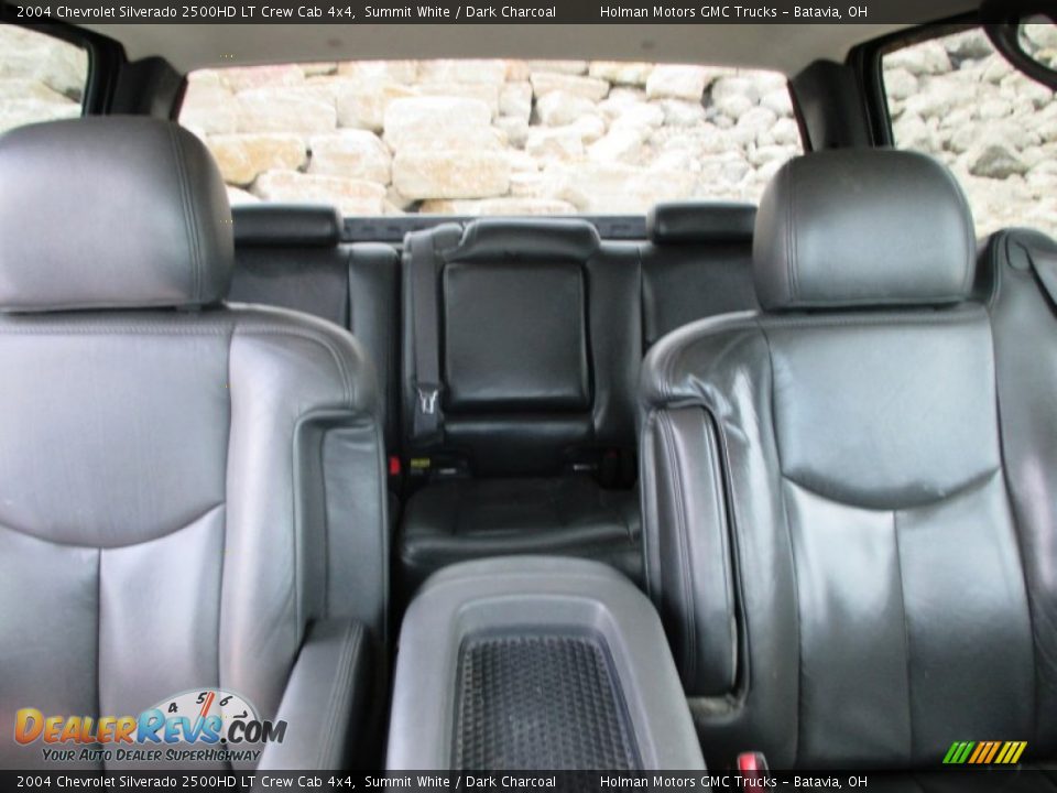 2004 Chevrolet Silverado 2500HD LT Crew Cab 4x4 Summit White / Dark Charcoal Photo #28