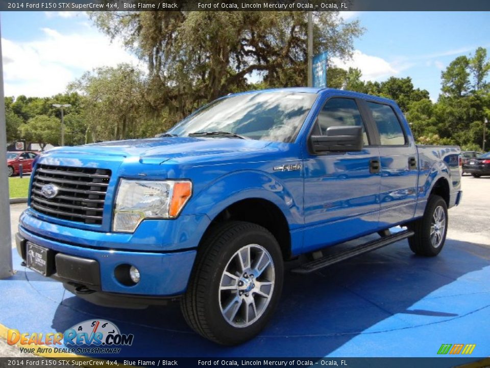 Front 3/4 View of 2014 Ford F150 STX SuperCrew 4x4 Photo #1