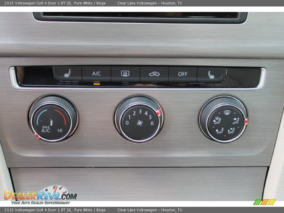 Controls of 2015 Volkswagen Golf 4 Door 1.8T SE Photo #14