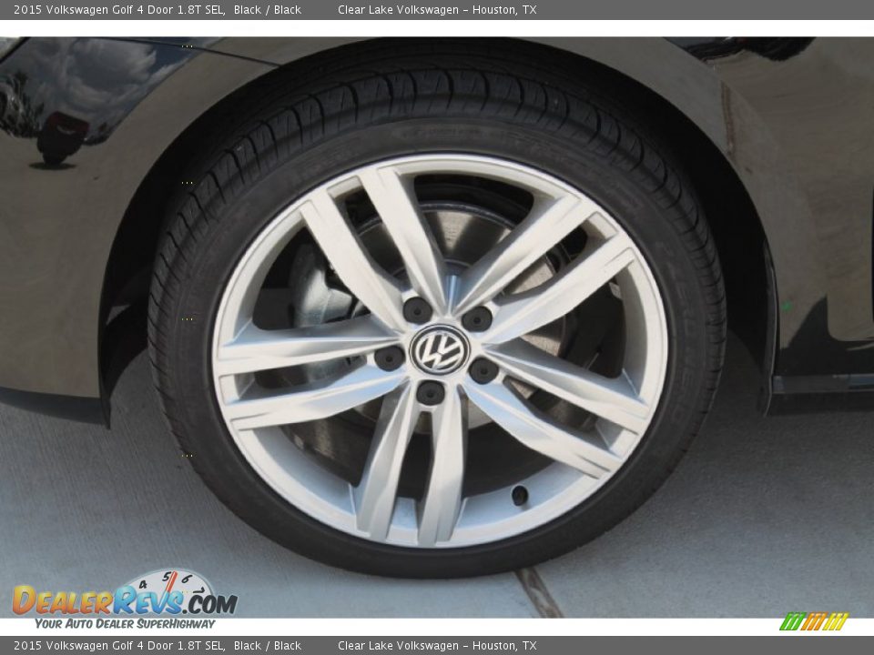 2015 Volkswagen Golf 4 Door 1.8T SEL Wheel Photo #5