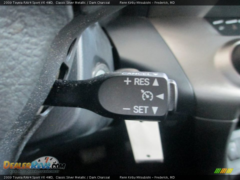 2009 Toyota RAV4 Sport V6 4WD Classic Silver Metallic / Dark Charcoal Photo #22