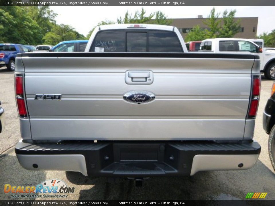 2014 Ford F150 FX4 SuperCrew 4x4 Ingot Silver / Steel Grey Photo #3