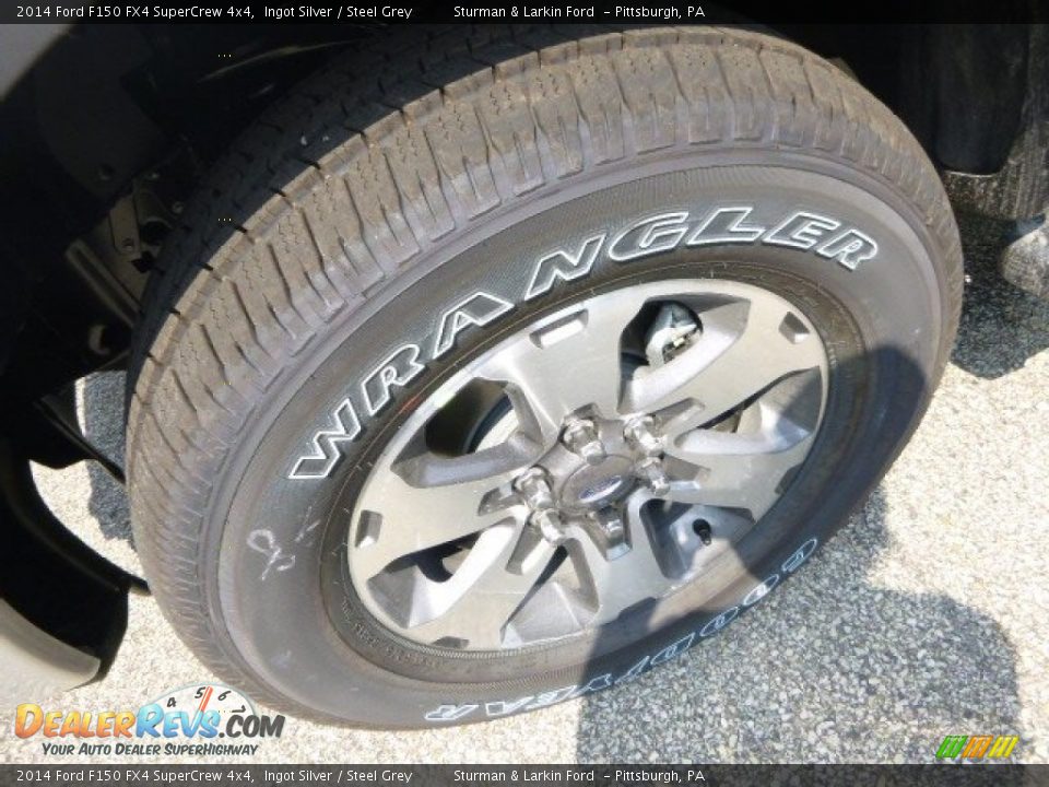 2014 Ford F150 FX4 SuperCrew 4x4 Ingot Silver / Steel Grey Photo #6