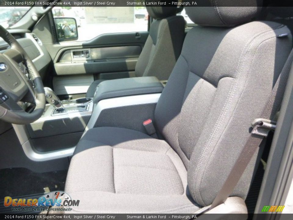 2014 Ford F150 FX4 SuperCrew 4x4 Ingot Silver / Steel Grey Photo #7