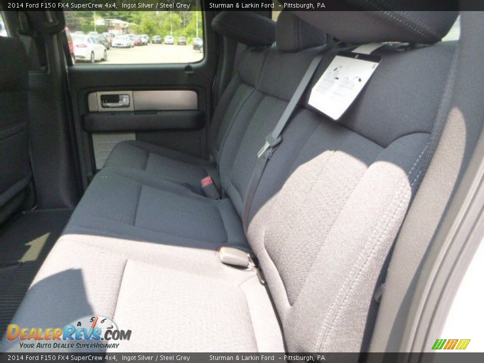 2014 Ford F150 FX4 SuperCrew 4x4 Ingot Silver / Steel Grey Photo #8
