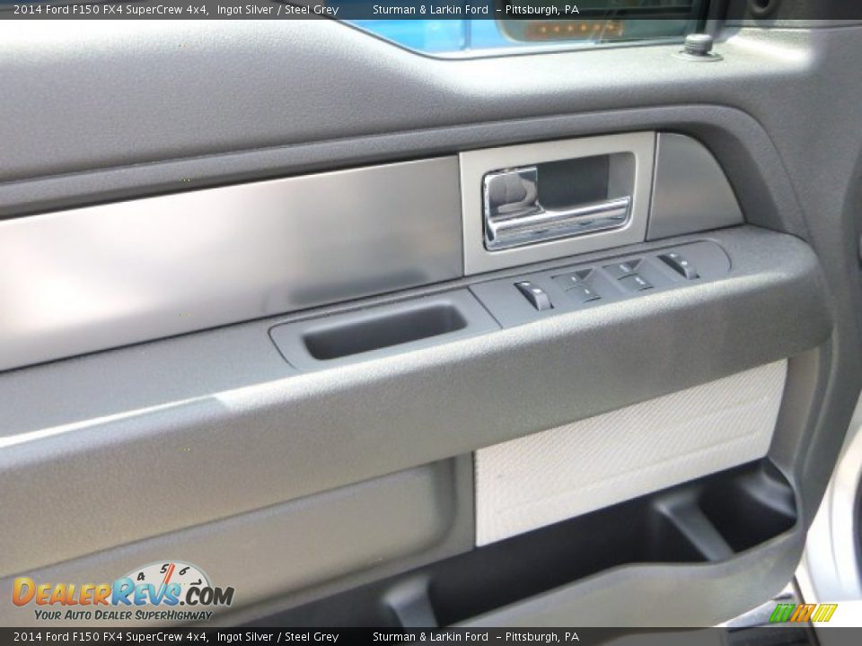 2014 Ford F150 FX4 SuperCrew 4x4 Ingot Silver / Steel Grey Photo #10