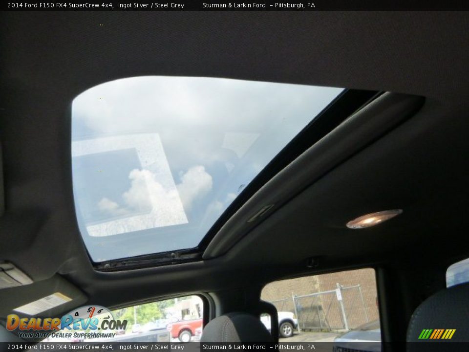 2014 Ford F150 FX4 SuperCrew 4x4 Ingot Silver / Steel Grey Photo #11