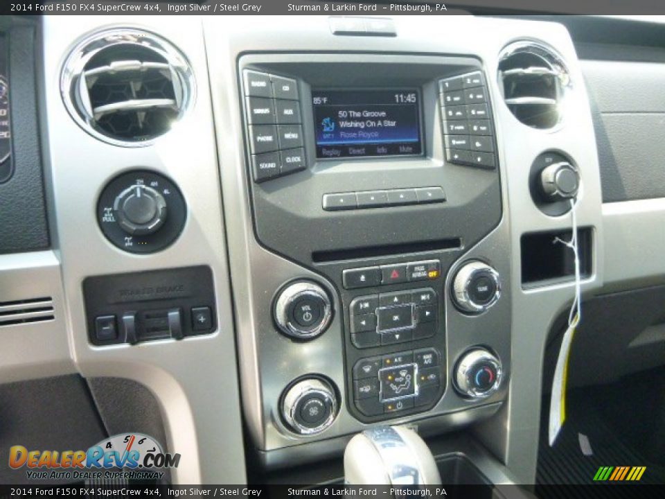 2014 Ford F150 FX4 SuperCrew 4x4 Ingot Silver / Steel Grey Photo #13