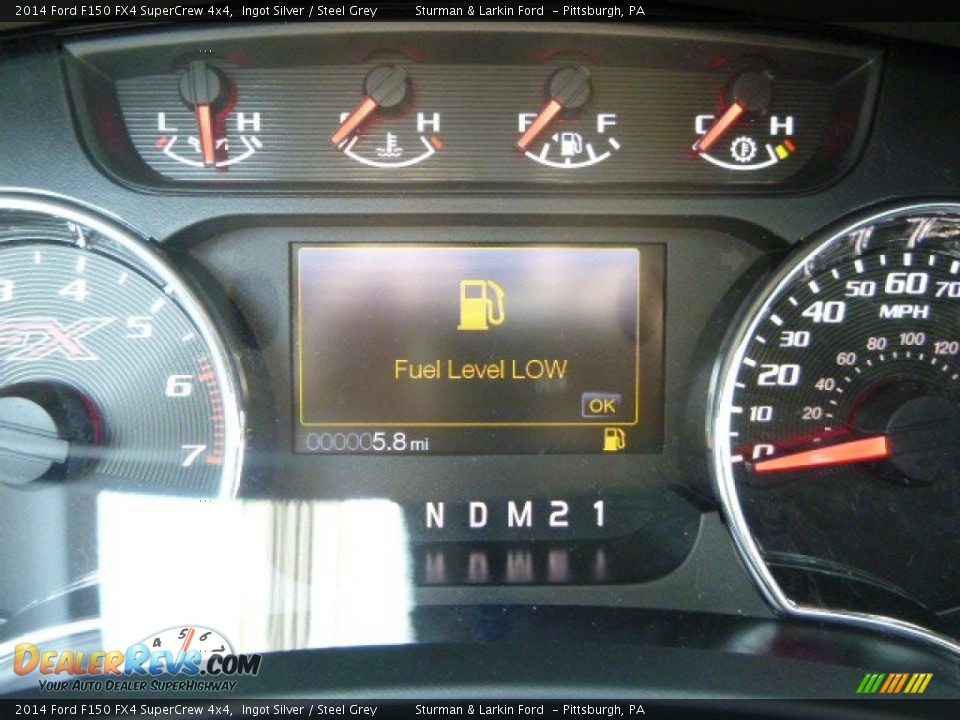 2014 Ford F150 FX4 SuperCrew 4x4 Ingot Silver / Steel Grey Photo #15