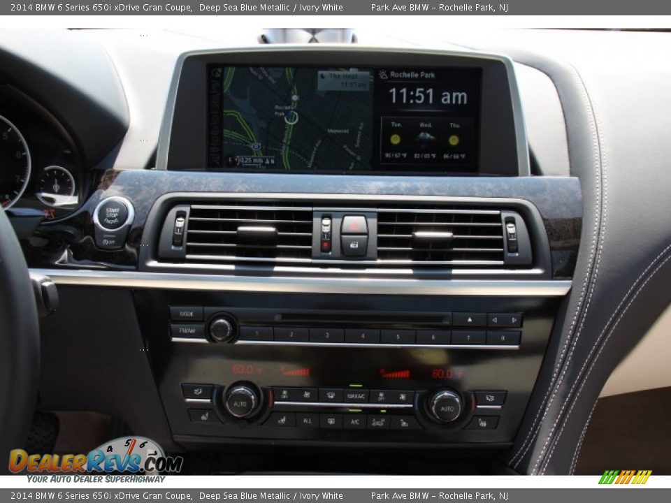 Controls of 2014 BMW 6 Series 650i xDrive Gran Coupe Photo #16