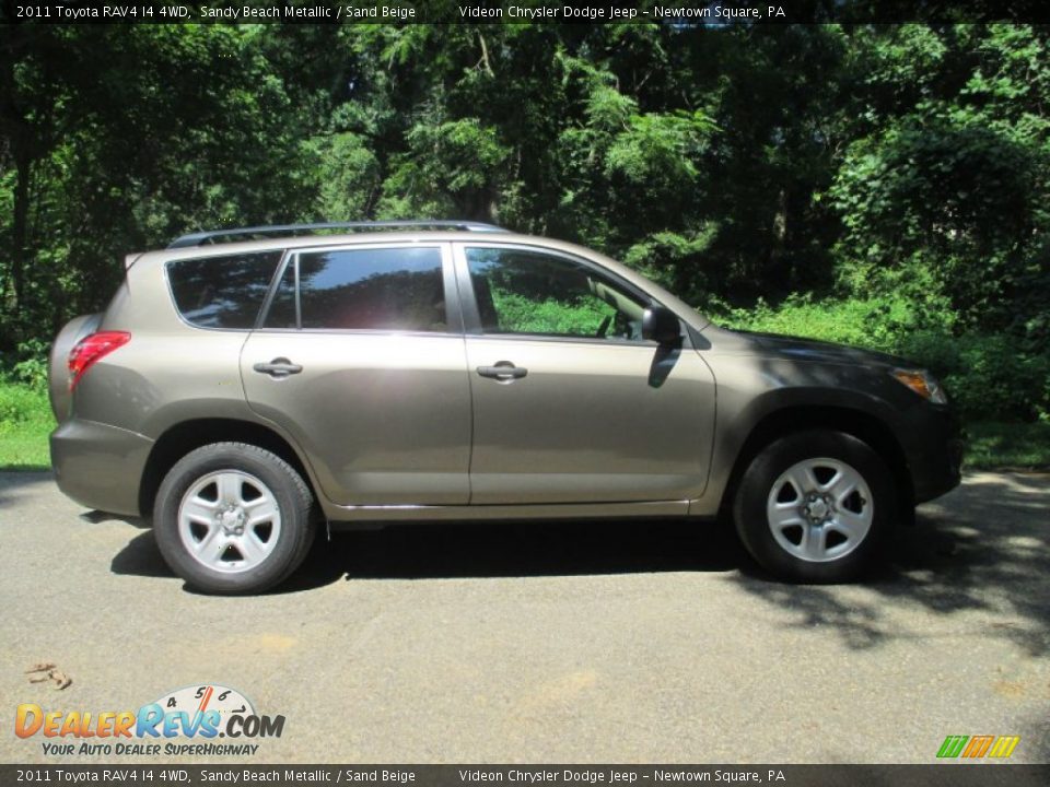 2011 Toyota RAV4 I4 4WD Sandy Beach Metallic / Sand Beige Photo #1