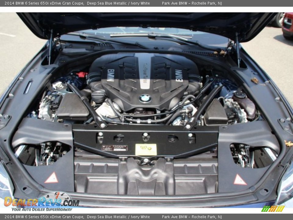 2014 BMW 6 Series 650i xDrive Gran Coupe 4.4 Liter DI TwinPower Turbocharged DOHC 32-Valve VVT V8 Engine Photo #31