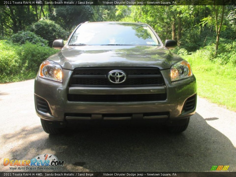 2011 Toyota RAV4 I4 4WD Sandy Beach Metallic / Sand Beige Photo #7