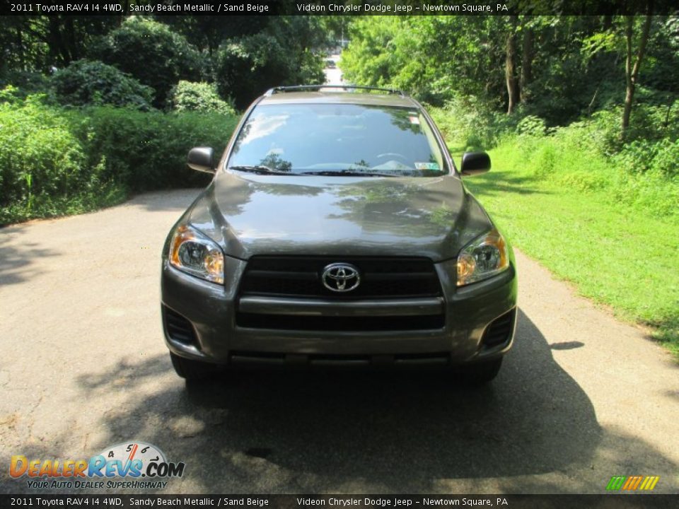 2011 Toyota RAV4 I4 4WD Sandy Beach Metallic / Sand Beige Photo #8