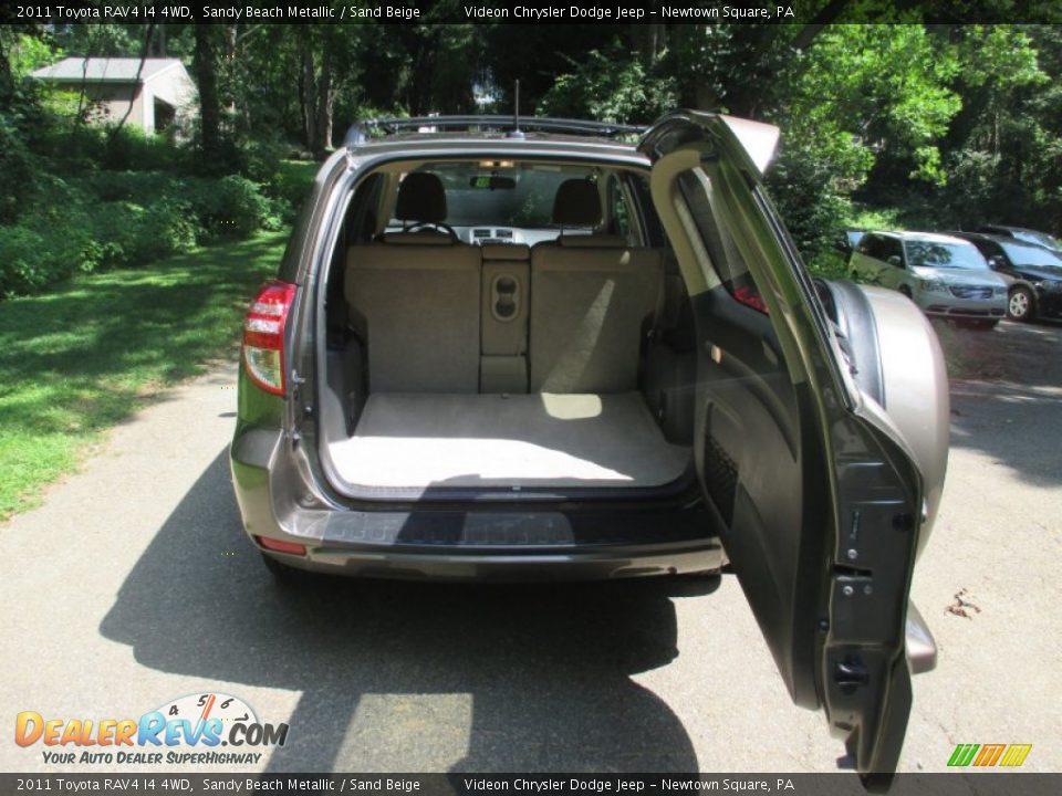2011 Toyota RAV4 I4 4WD Sandy Beach Metallic / Sand Beige Photo #12
