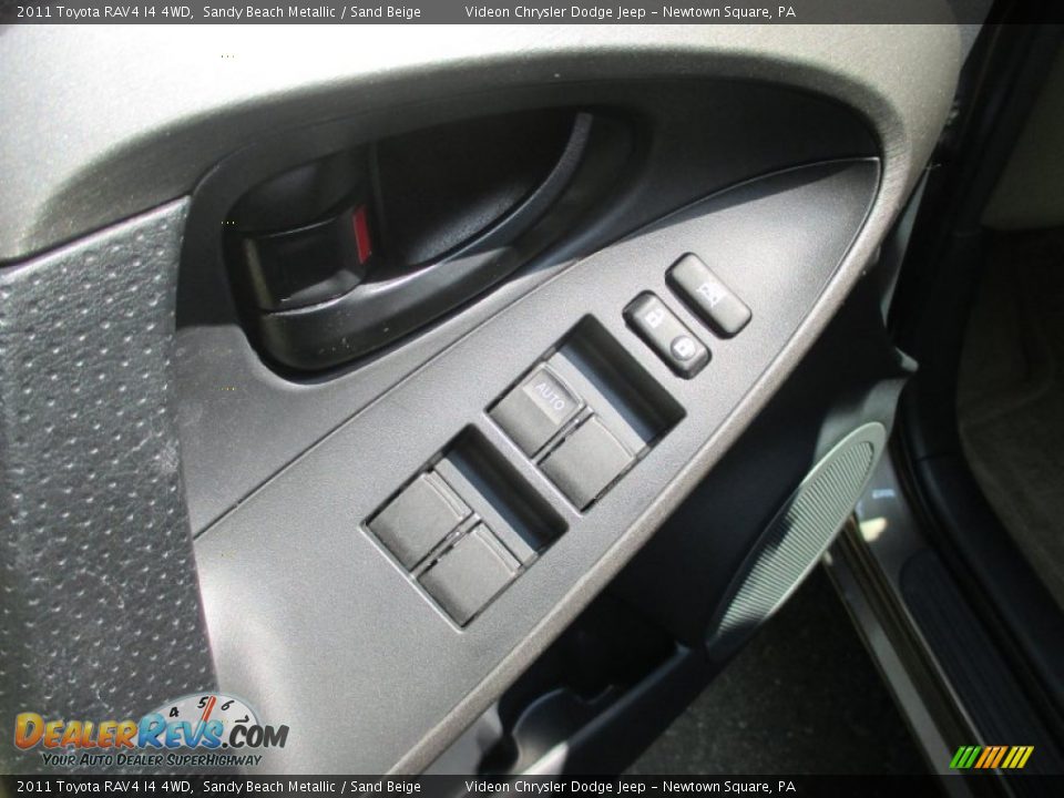 2011 Toyota RAV4 I4 4WD Sandy Beach Metallic / Sand Beige Photo #14