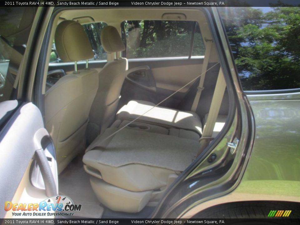 2011 Toyota RAV4 I4 4WD Sandy Beach Metallic / Sand Beige Photo #16