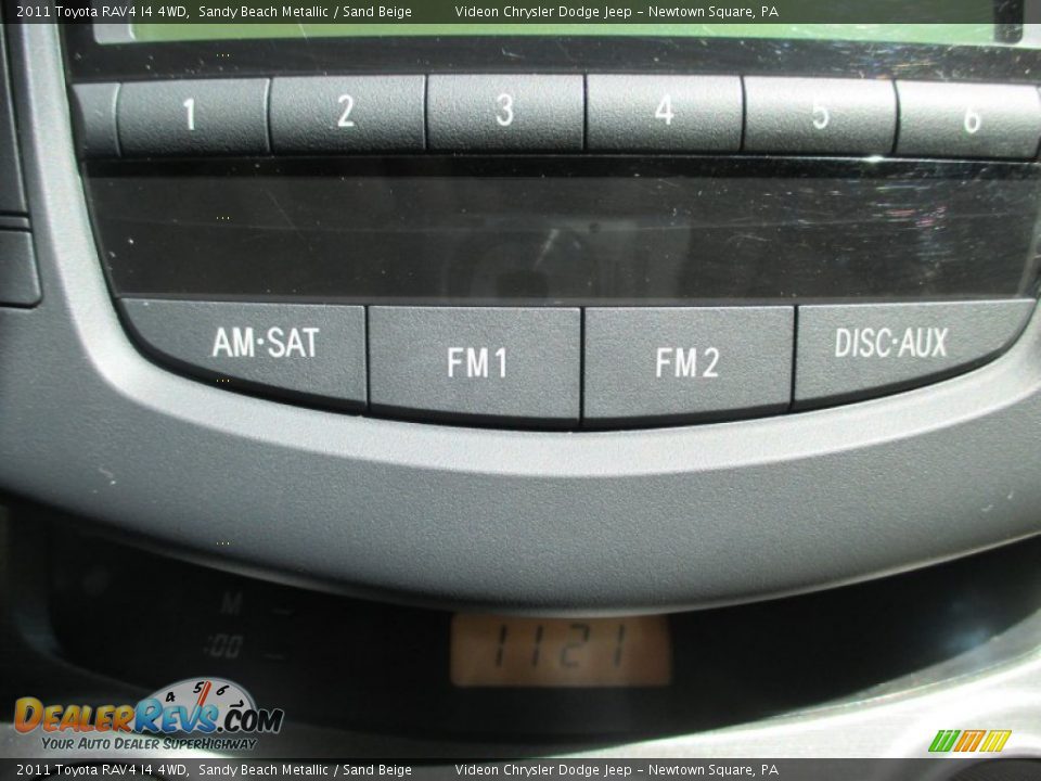 2011 Toyota RAV4 I4 4WD Sandy Beach Metallic / Sand Beige Photo #23