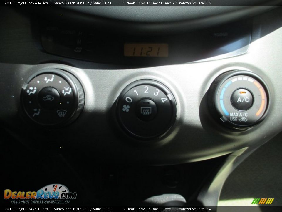 2011 Toyota RAV4 I4 4WD Sandy Beach Metallic / Sand Beige Photo #24