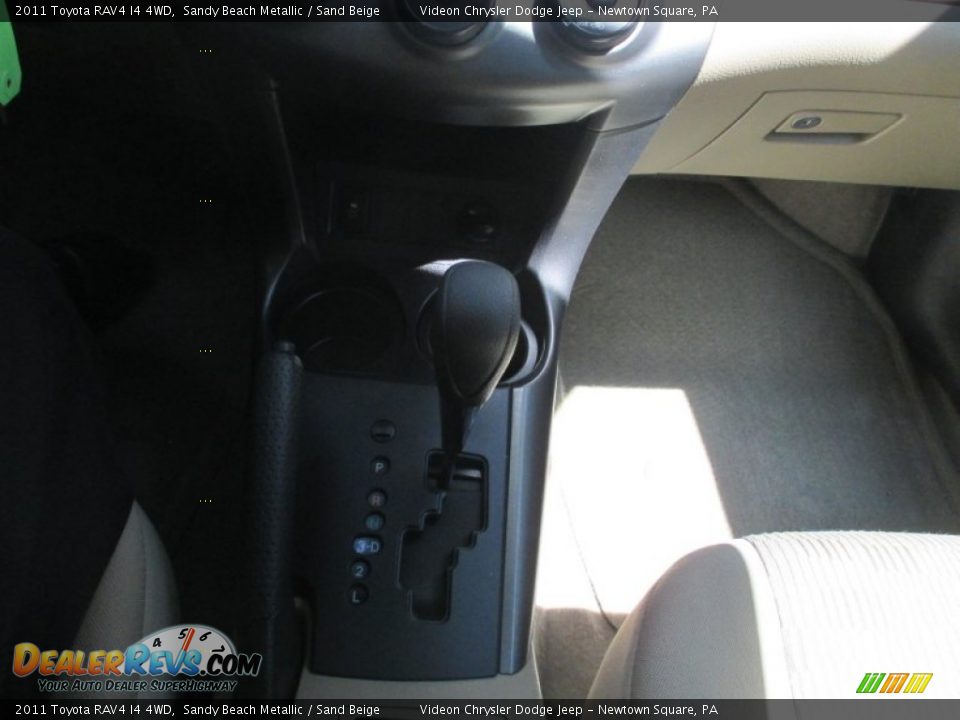 2011 Toyota RAV4 I4 4WD Sandy Beach Metallic / Sand Beige Photo #26