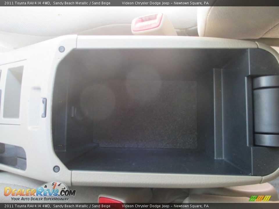 2011 Toyota RAV4 I4 4WD Sandy Beach Metallic / Sand Beige Photo #28