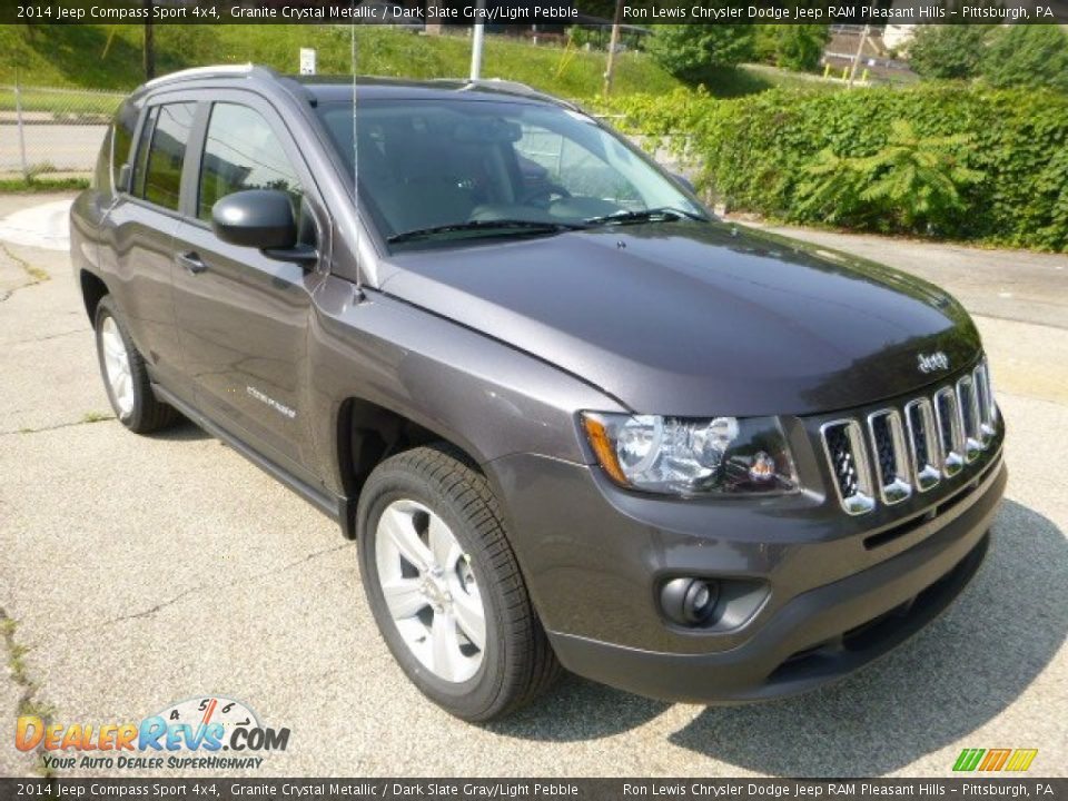 2014 Jeep Compass Sport 4x4 Granite Crystal Metallic / Dark Slate Gray/Light Pebble Photo #7