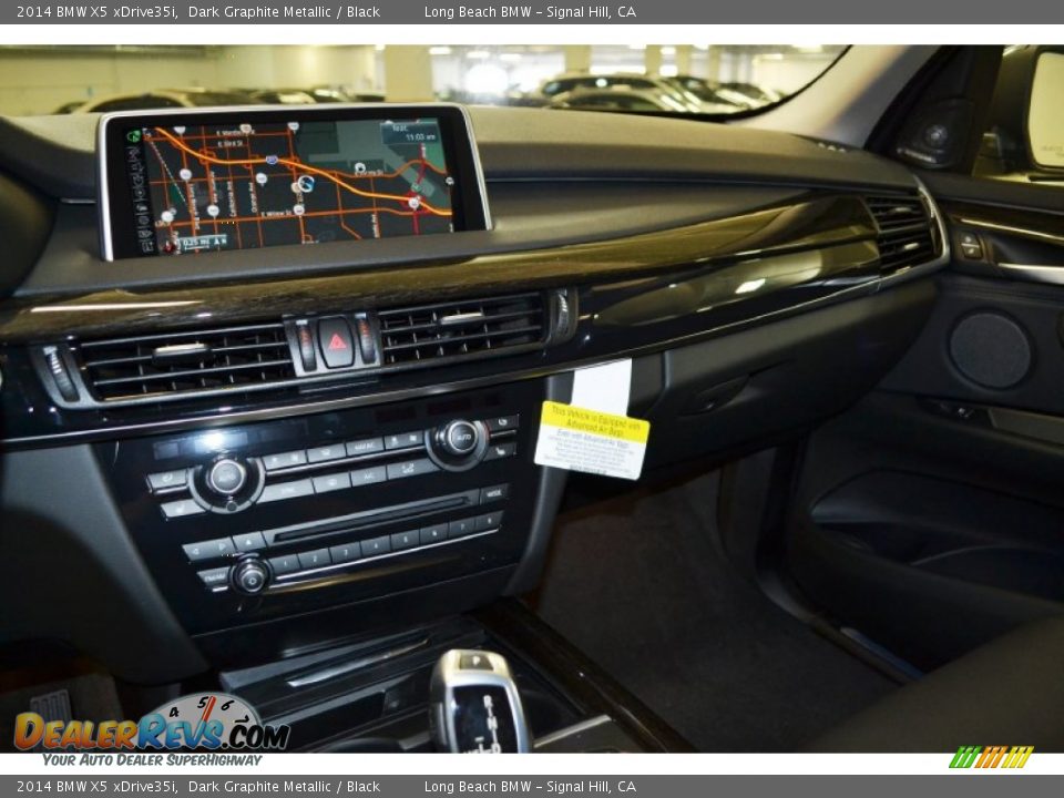 2014 BMW X5 xDrive35i Dark Graphite Metallic / Black Photo #7