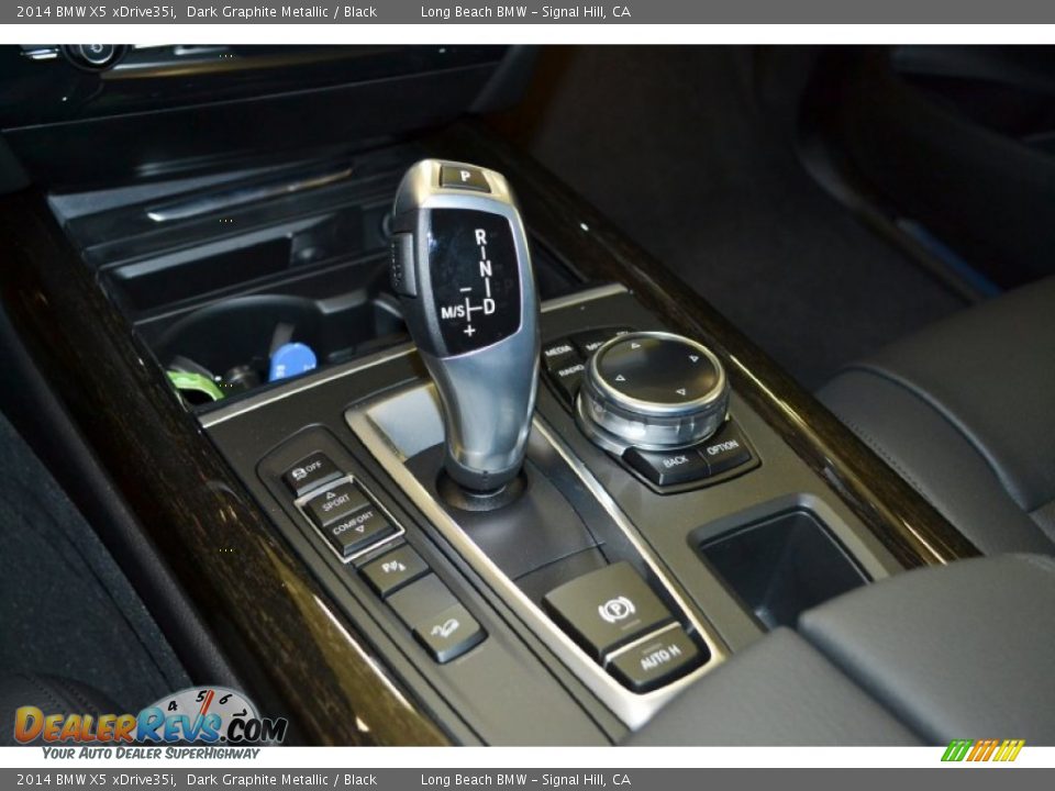2014 BMW X5 xDrive35i Dark Graphite Metallic / Black Photo #8