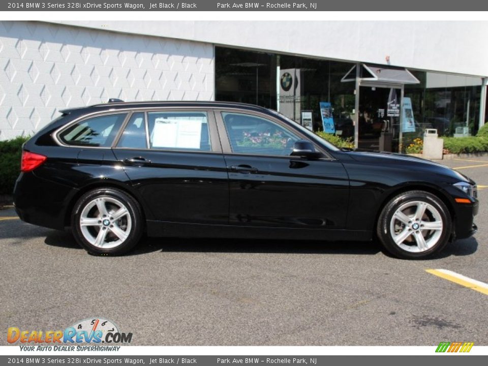 2014 BMW 3 Series 328i xDrive Sports Wagon Jet Black / Black Photo #2