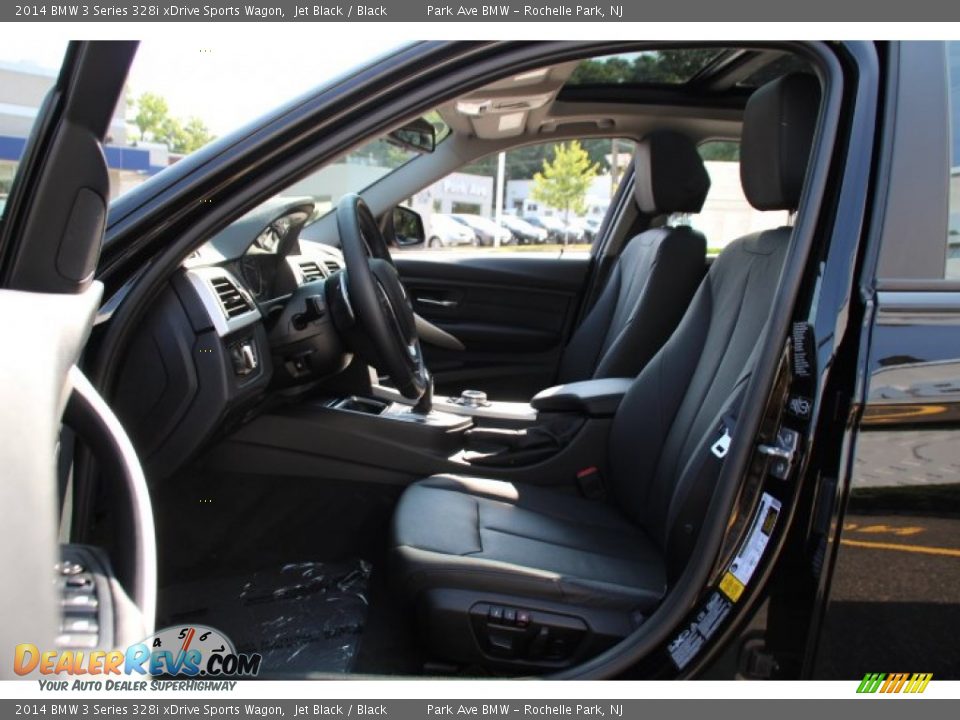 2014 BMW 3 Series 328i xDrive Sports Wagon Jet Black / Black Photo #11