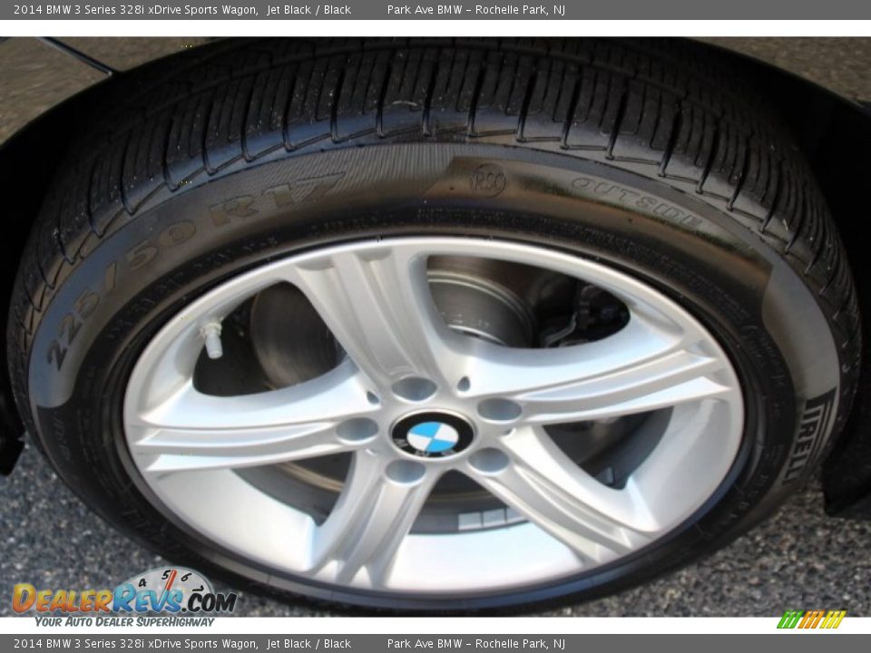 2014 BMW 3 Series 328i xDrive Sports Wagon Jet Black / Black Photo #32