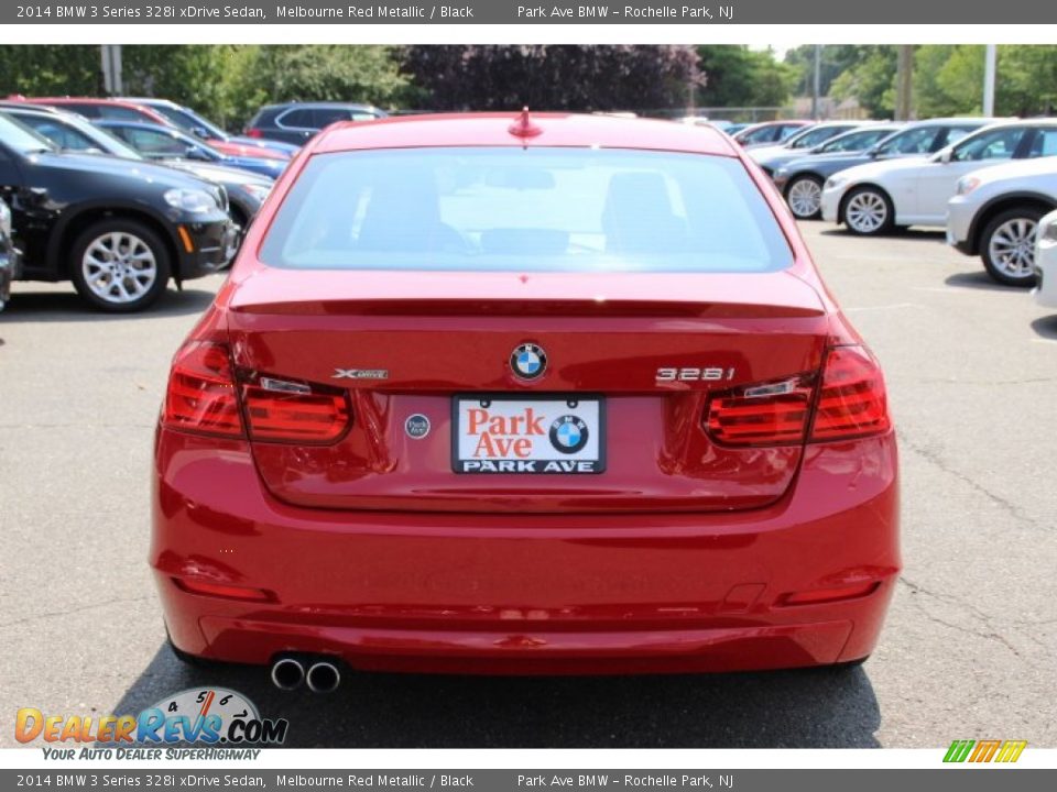 2014 BMW 3 Series 328i xDrive Sedan Melbourne Red Metallic / Black Photo #4