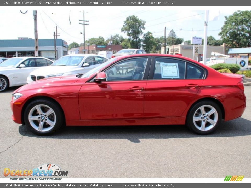 2014 BMW 3 Series 328i xDrive Sedan Melbourne Red Metallic / Black Photo #6