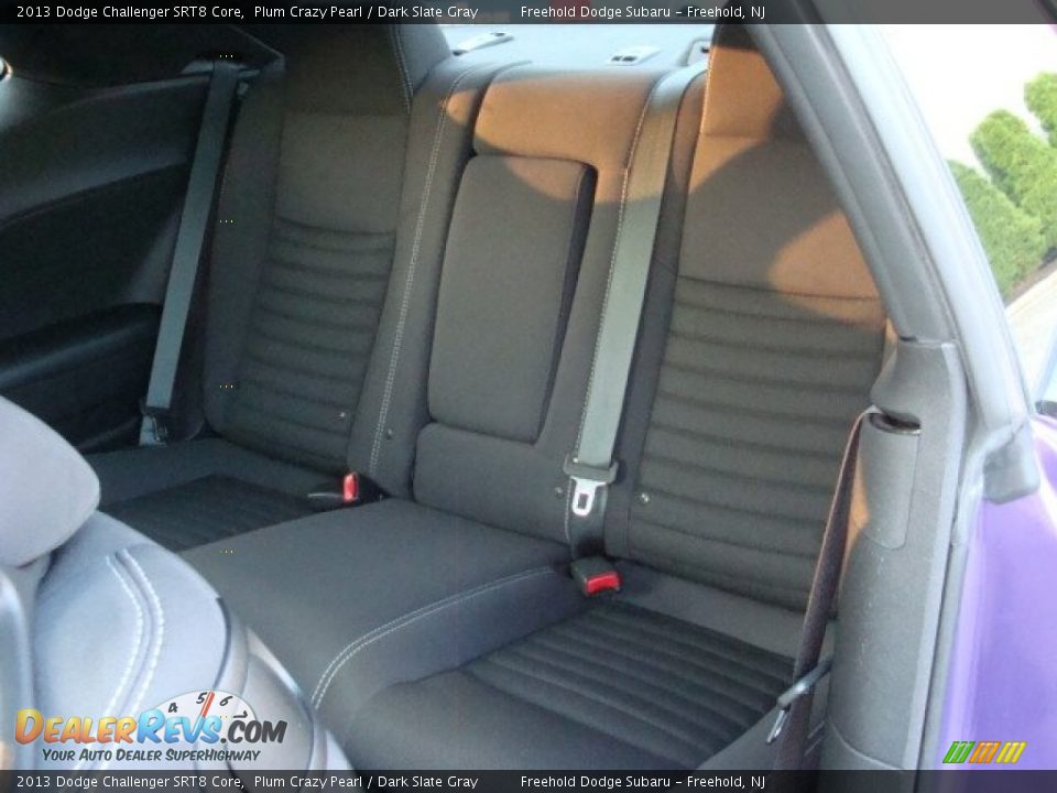 Rear Seat of 2013 Dodge Challenger SRT8 Core Photo #11