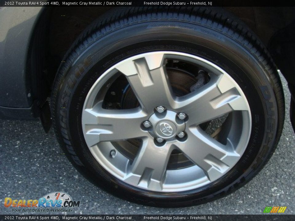 2012 Toyota RAV4 Sport 4WD Magnetic Gray Metallic / Dark Charcoal Photo #9