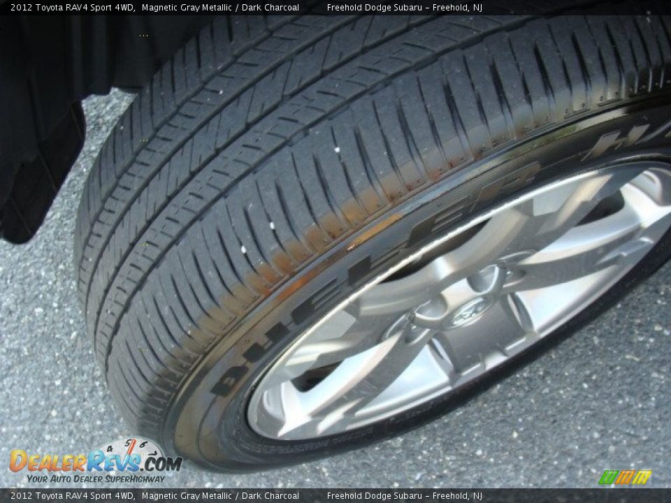 2012 Toyota RAV4 Sport 4WD Magnetic Gray Metallic / Dark Charcoal Photo #10