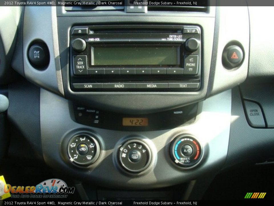 2012 Toyota RAV4 Sport 4WD Magnetic Gray Metallic / Dark Charcoal Photo #22